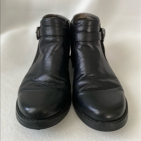 EasySpirit e360 Black Leather Size 6M Ankle Boot - Picture 8 of 16